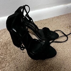 Black heels